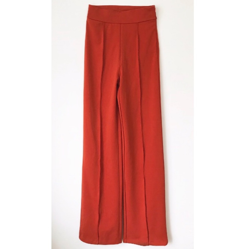 High Waisted Pant w/Side Zipper